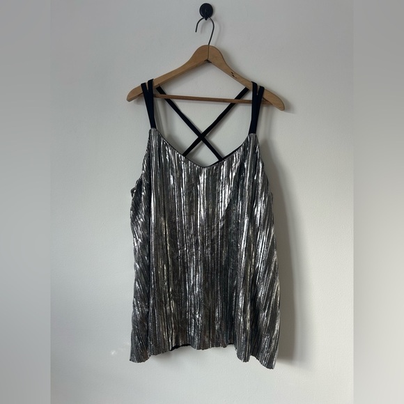 Silver disco Camisole LOVE & LEGEND - Picture 1 of 7